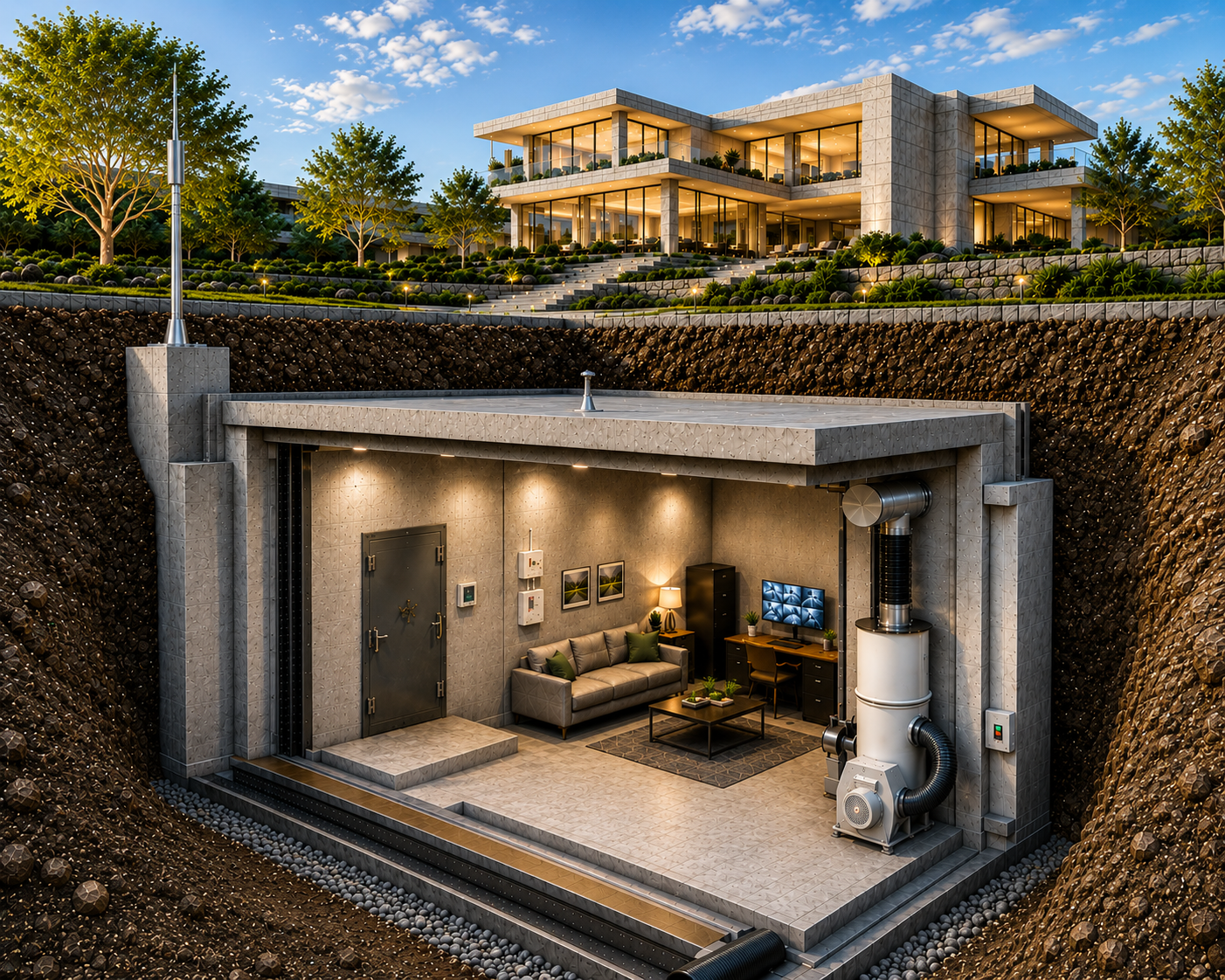 Fully prefabricated bunker systems — READY-MADE BUNKER case study