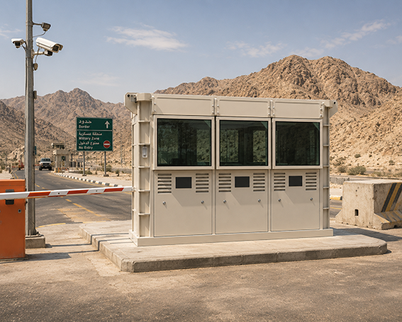 KF3 – THREE OPERATOR BULLETPROOF SENTRY BOX — BULLETPROOF CABINS case study