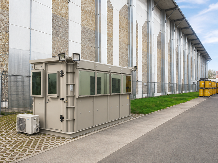KF6 – SIX OPERATOR BULLETPROOF SENTRY BOX — BULLETPROOF CABINS case study