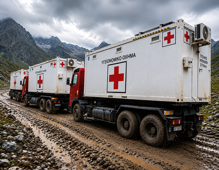 Medical Cabins — MOBILE MEDICAL CABINS case study