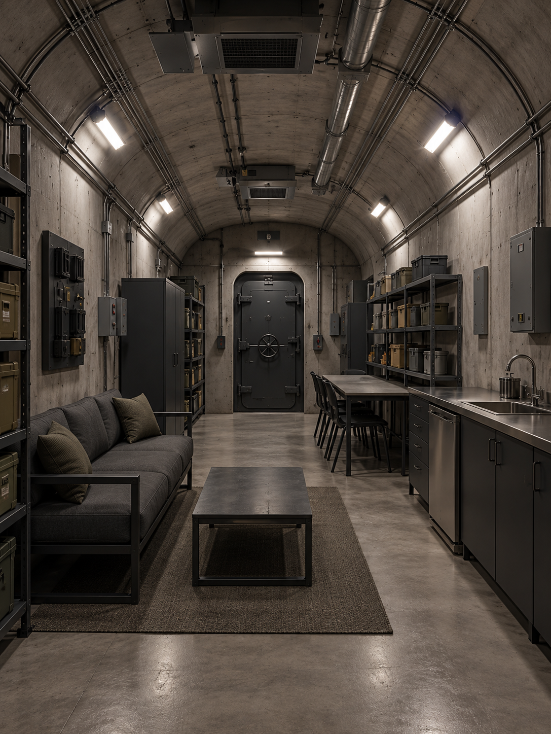 Fully prefabricated bunker systems — Prefabricated Bunker Systems case study