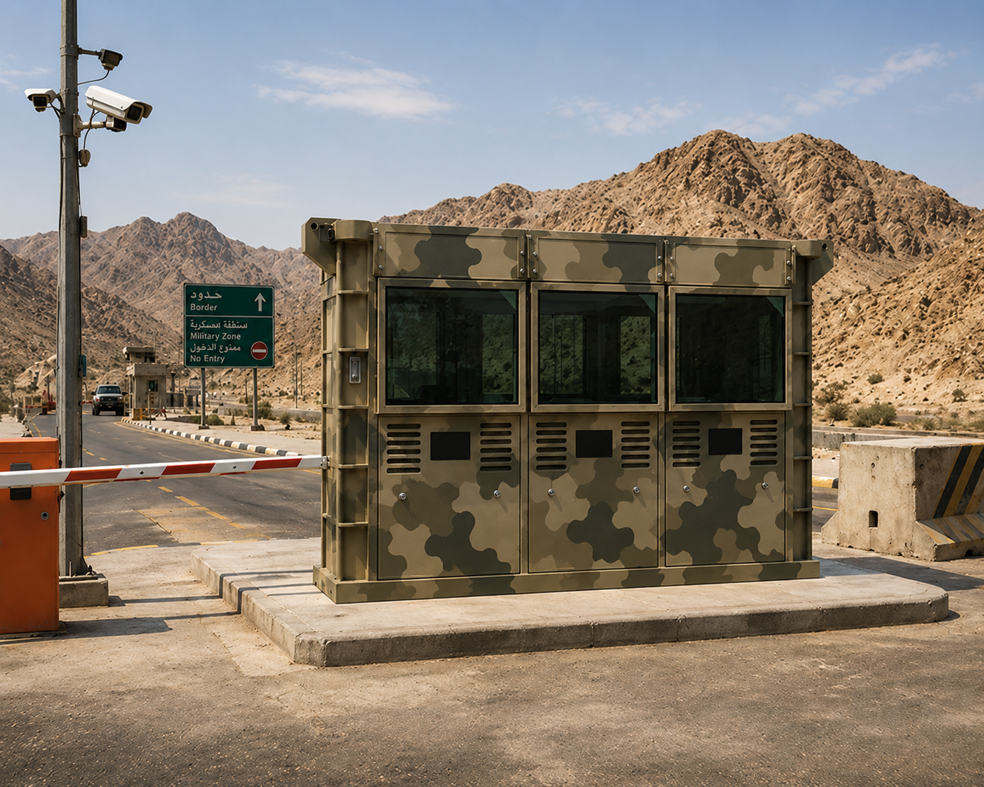 Bulletproof Security Cabins
